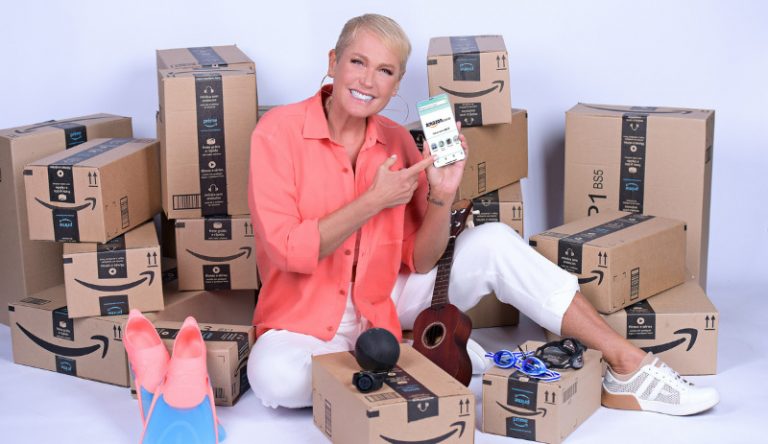 Xuxa Meneghel aparece em campanha da Amazon