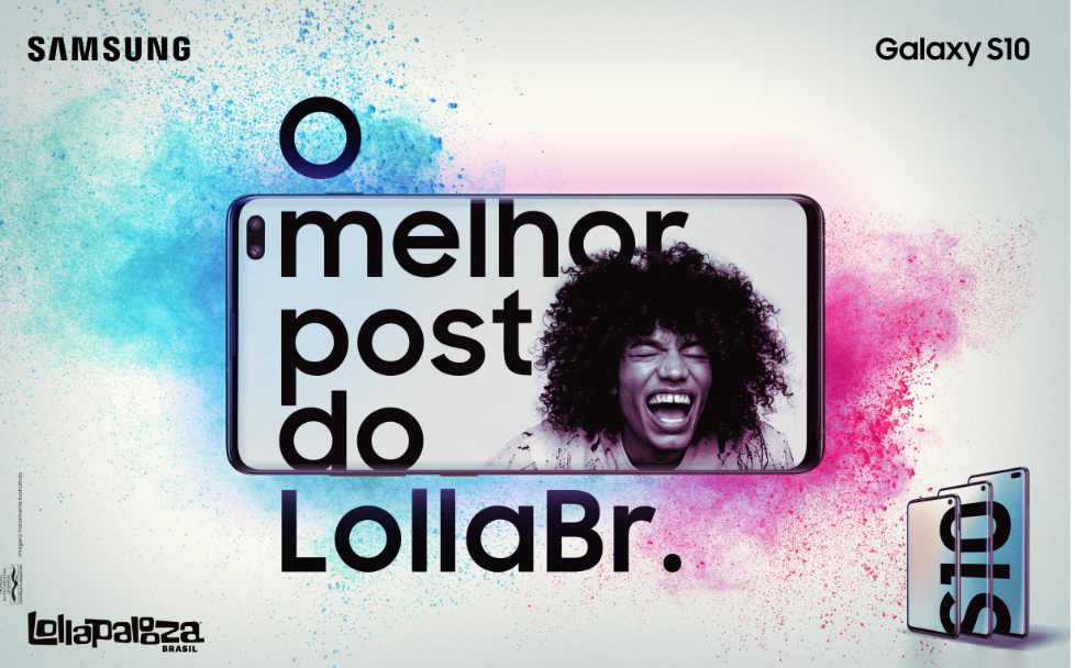 Samsung ativa marca no Lollapalooza Brasil - Live Marketing