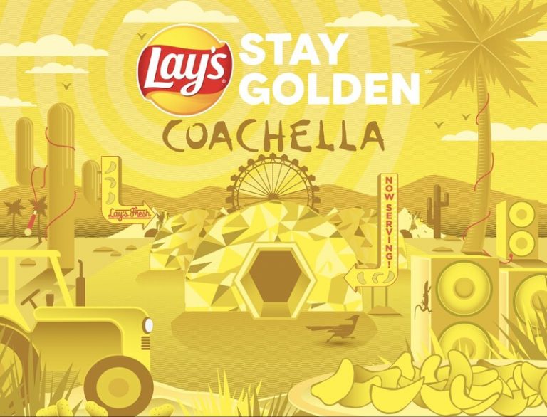 Lay’s vai ativar marca no Coachella com experiência de degustação imersiva