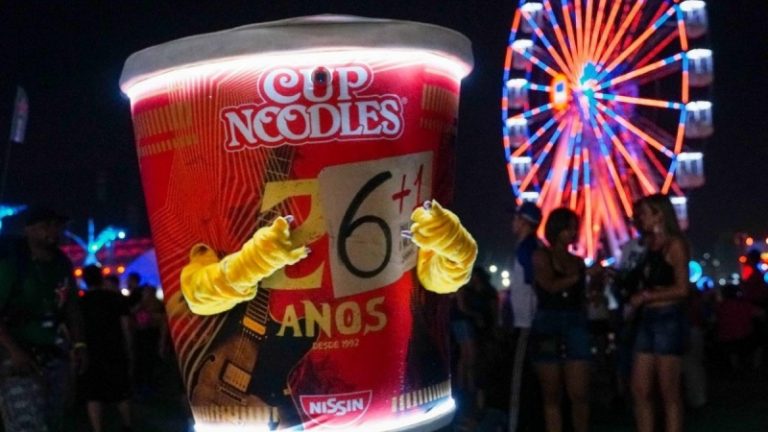 Cup Noodles retorna ao Rock in Rio 2022
