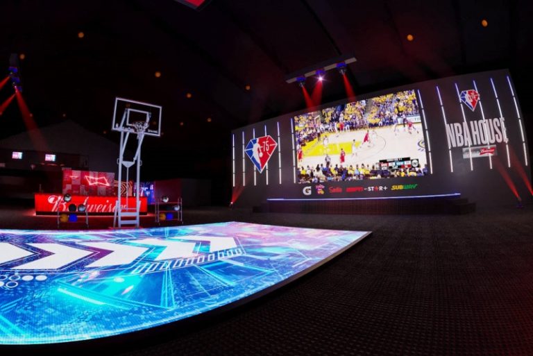Live marketing segue agitando a NBA House