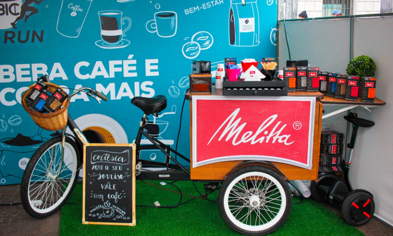 Melitta levou seus produtos à Abic Coffee Run RJ