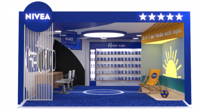 Village Betano conta com pop up store de Nivea