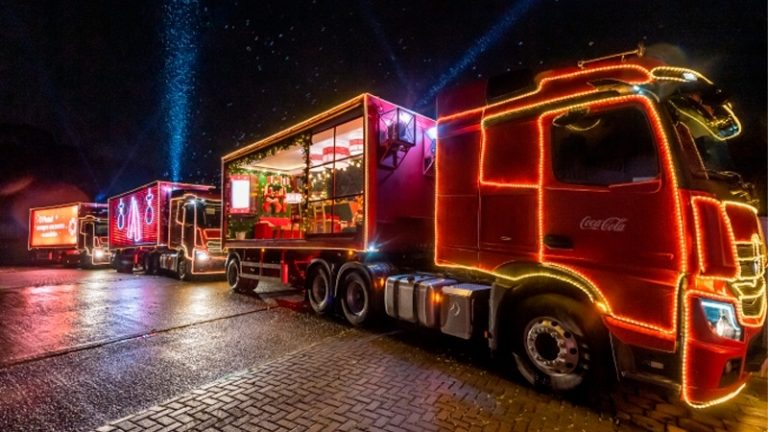 Santa Catarina recebe Caravanas de Natal da Coca-Cola