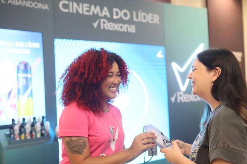 Rexona leva experiência do Cinema do Líder do BBB para shopping de SP