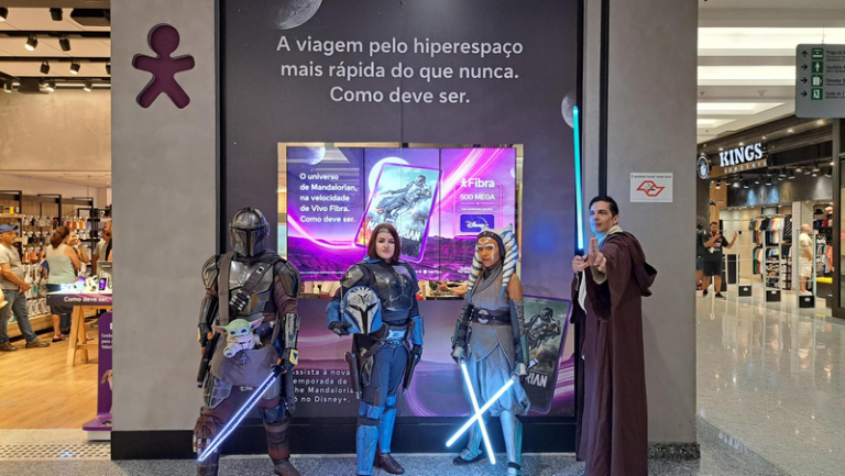 Vivo traz The Mandalorian para Shopping Metrô Tatuapé