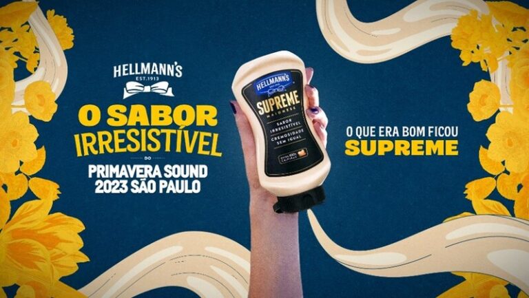 Ação da Hellmann’s no Primavera Sound contará com degustações gratuitas