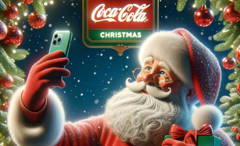 IA e natal: Coca-Cola permite que o público personalize o próprio cartão temáticos