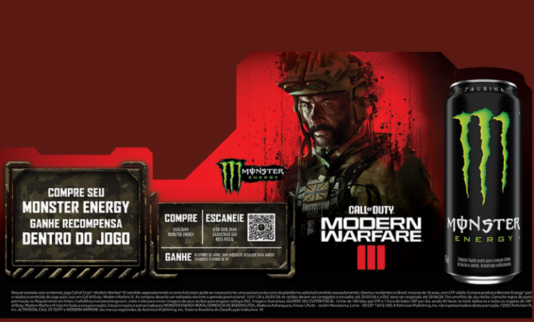 Monster Energy faz ação com Call of Duty