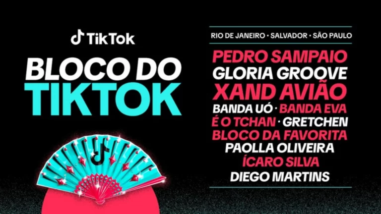 Confira a programação de Carnaval do TikTok