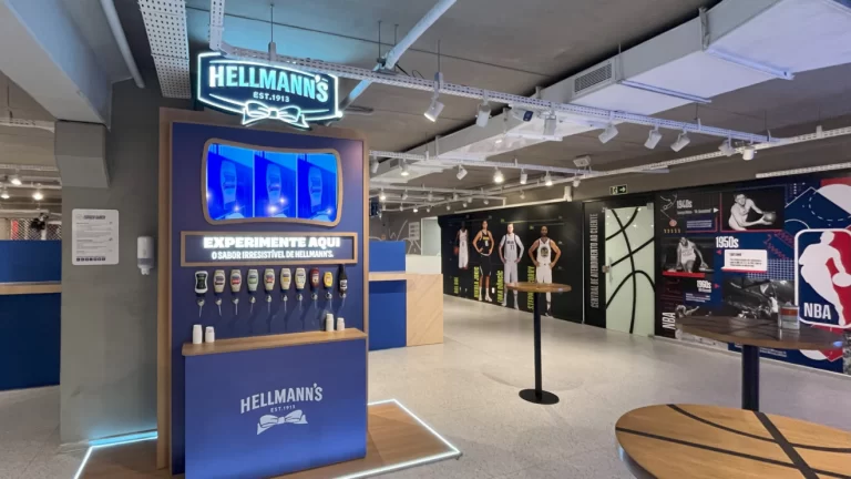 Veja quais ativações a Hellmann’s está promovendo no NBA Park Gramado