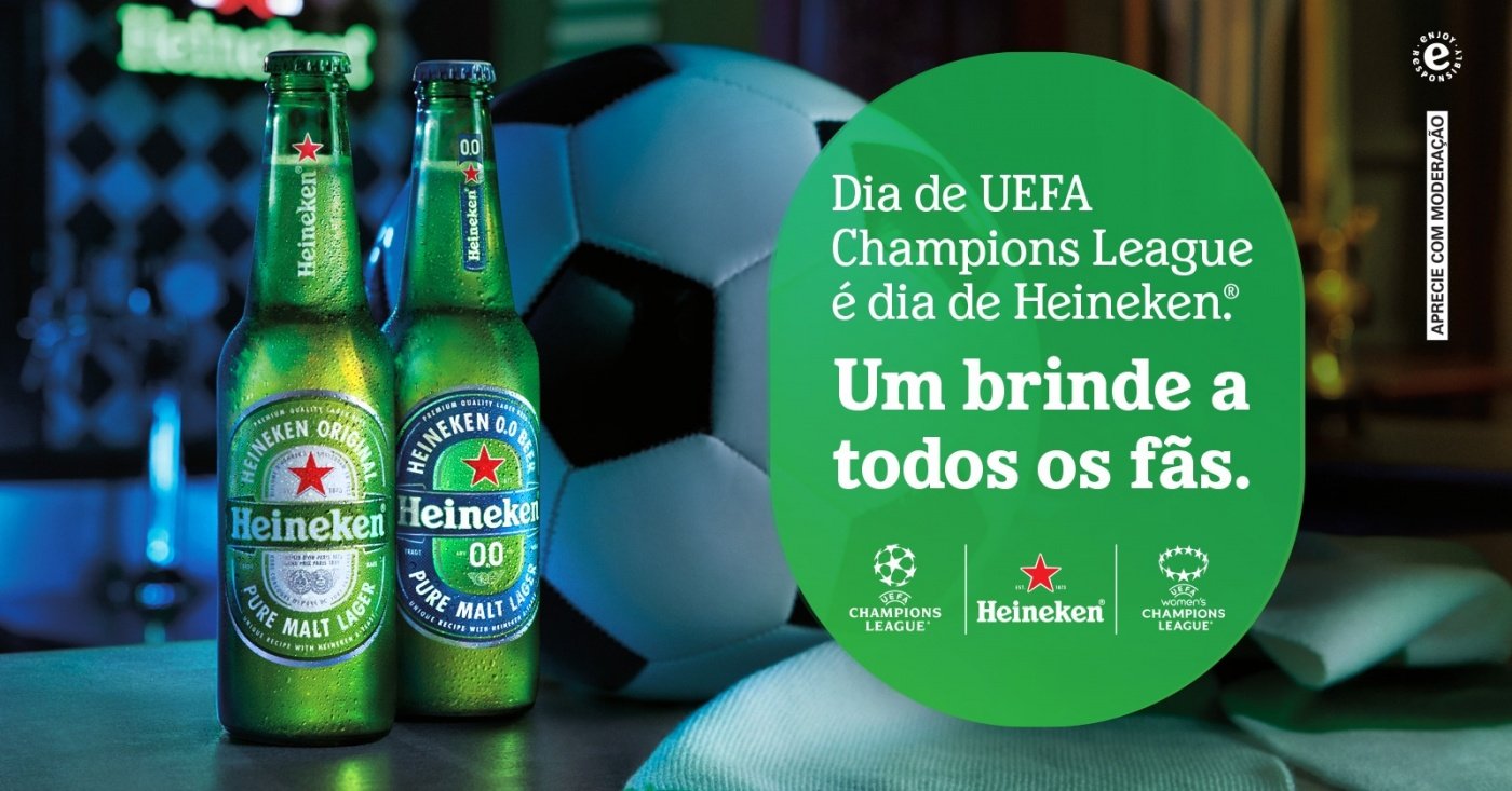 Heineken faz Watch Parties das finais da UEFA Champions League