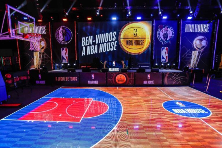 As ativações de cada marca para o NBA House 2024