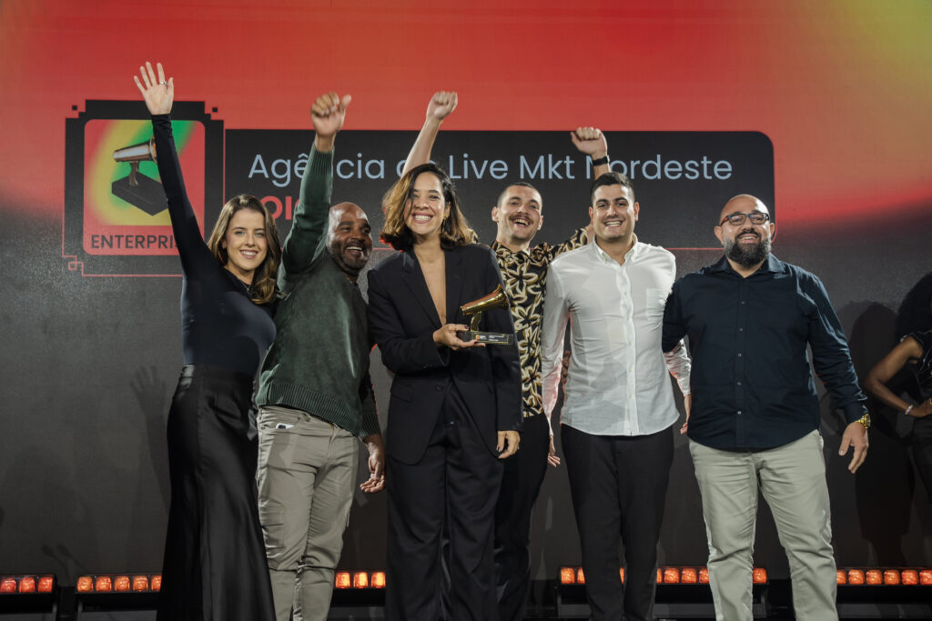 A agência IOIO conquistou novamente o Megafone de Ouro como Agência de Live MKT Nordeste.