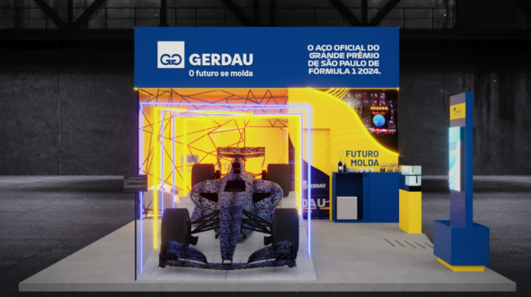 Gerdau destaca parceria com a Fórmula 1 na ExpoAço 2024