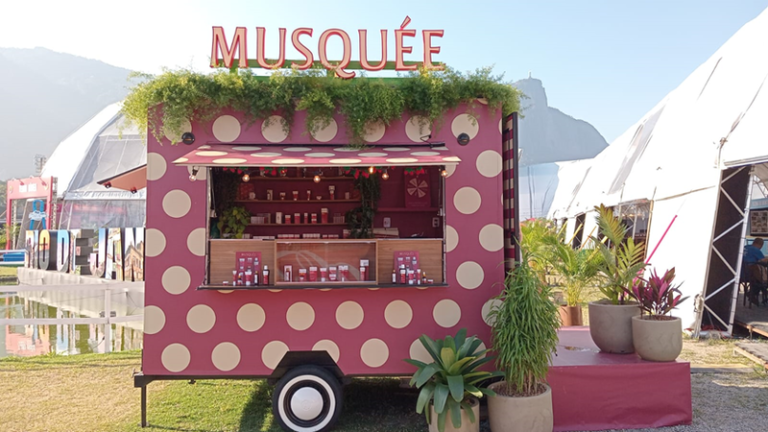 Musquée leva Beauty Truck e experiências únicas ao Rio Gastronomia