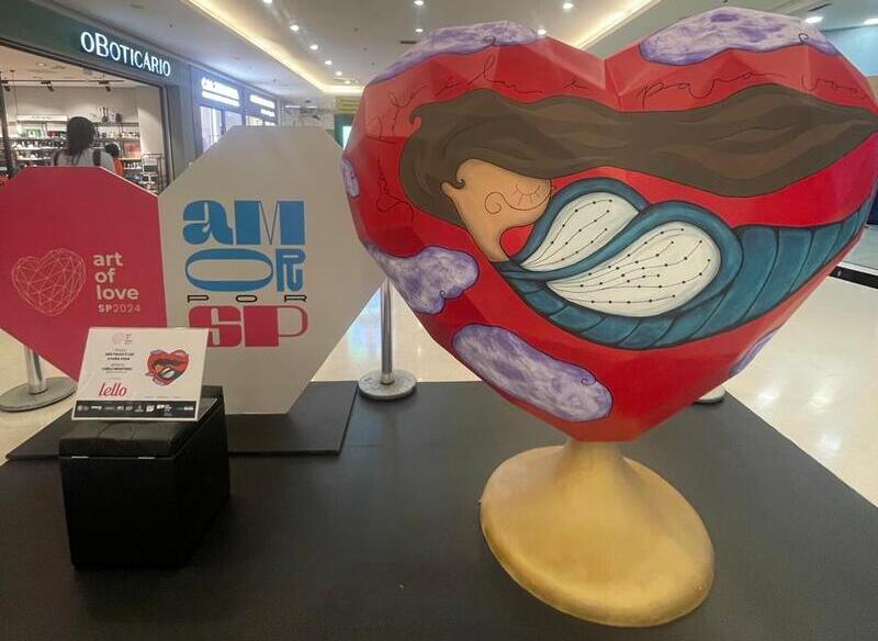 Aberta ao público, das 10h às 12h, a intervenção artística tem como inspiração atividades lúdicas sobre 'gestos de amor' realizadas com crianças da Gerando Falcões em Poá (SP)