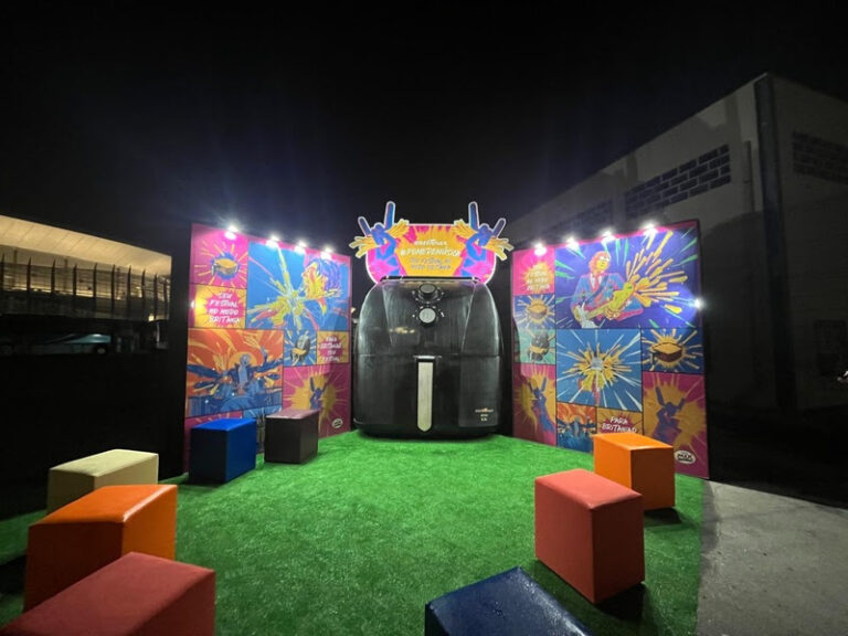 Britânia leva Air Fryer gigante ao Rock in Rio