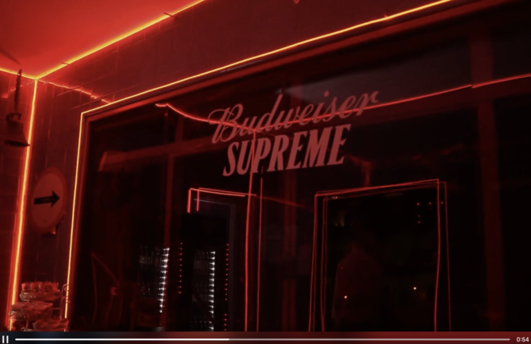 Budweiser Supreme tem evento de lançamento em Campinas assinado pela faro.ag