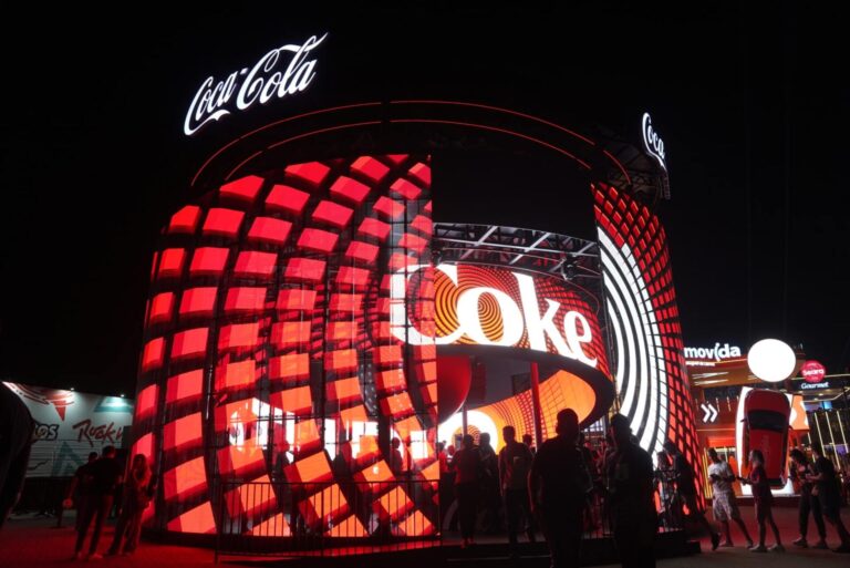 Fibra.ag cria experiências imersivas e sustentáveis para Coca-Cola e Schweppes no Rock in Rio