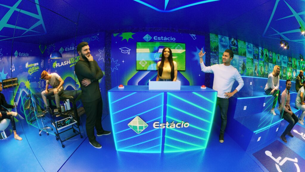 A Estácio, em mais uma demonstração de seu compromisso com a experiência dos estudantes e com a cultura, terá uma presença marcante no Rock in Rio 2024. Celebrando mais de uma década de parceria com o maior festival de música e entretenimento do mundo, a instituição leva para a Cidade do Rock um estande interativo, diversas ativações, incluíndo cabine de brilho e flash tattoo, além de oportunidades únicas para seus alunos.