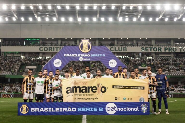 Clubes brasileiros promoveram ações de conscientização durante o Setembro Amarelo