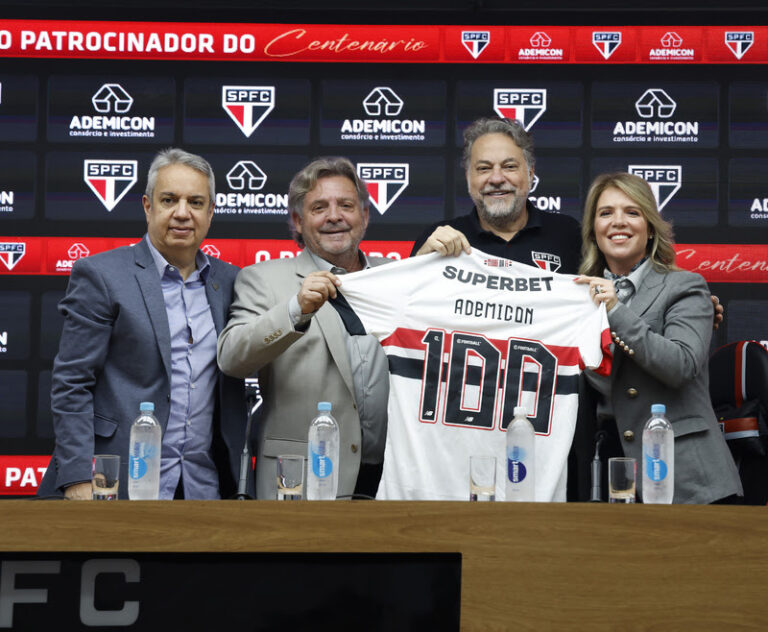 Ademicon renova patrocínio ao São Paulo FC para centenário e planeja uma série de ações