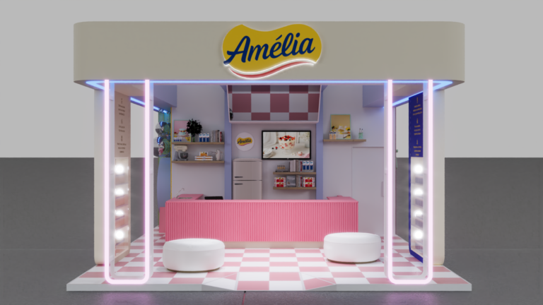 Amélia e BTO+ levam estande vintage e acolhedor para a Mara Cakes Fair 2024