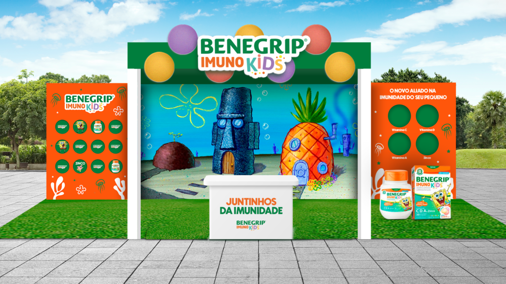 O dia 26 de outubro foi marcado por muita diversão e atividades para toda a família no Parque Villa-Lobos, em São Paulo. A Corrida do Bob Esponja, um evento que reuniu fãs de todas as idades, contou com a participação especial da Benegrip, que celebrou a saúde infantil ao trazer uma ativação inédita para seu novo produto, o Benegrip Imuno Kids.