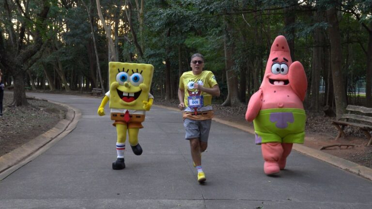 Corrida do Bob Esponja agita o Parque Villa-Lobos