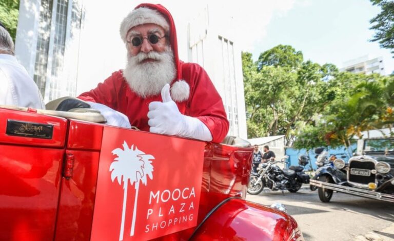 Mooca Plaza Shopping receberá o Papai Noel em grande estilo após passeio pelas tradicionais ruas do Bairro da Mooca