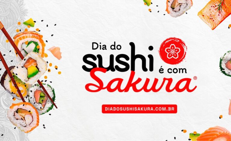 Sakura celebra o Dia do Sushi com promoção e brindes em restaurantes parceiros