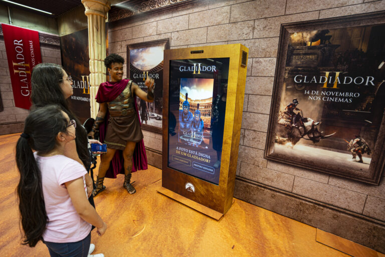 Estação de metrô em SP se transforma em cenário do filme Gladiador 2