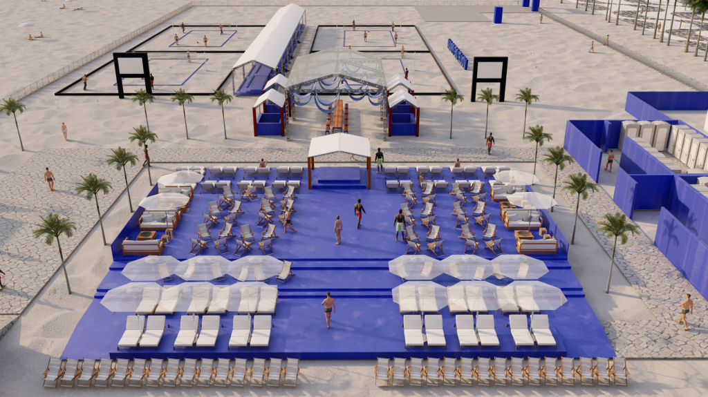 A Praia de Copacabana, um dos cartões postais mais famosos do Rio de Janeiro, se prepara para receber um evento histórico para o vôlei de praia. Em novembro, a cidade maravilhosa será palco de três grandes competições da modalidade, que contarão com a presença dos principais atletas do mundo e da nova geração do esporte. Para celebrar o sucesso da temporada, marcada pelo título olímpico de Duda e Ana Patrícia e por diversas etapas do Circuito Mundial realizadas no Brasil, a KLEFER, em parceria com a CBV e a FIVB, apresenta o “Clube Praia”, um espaço exclusivo que promete revolucionar a experiência dos fãs.