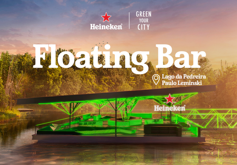 Heineken Floating Bar chega a Curitiba promovendo sustentabilidade e cultura