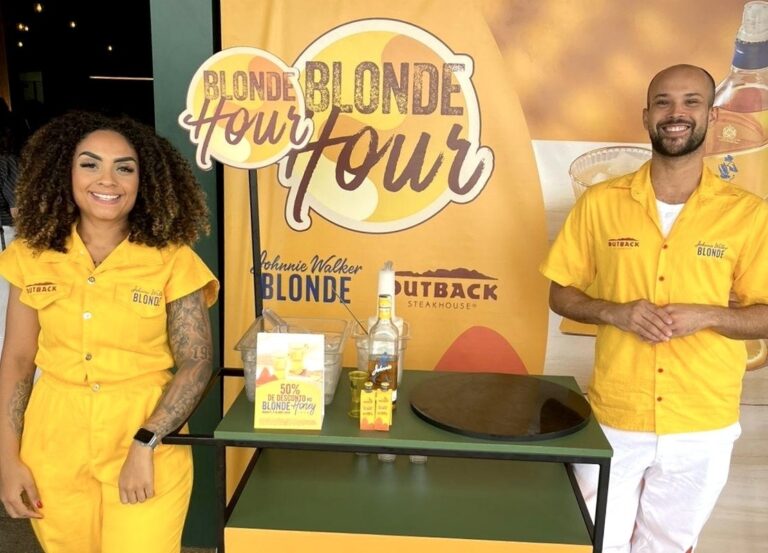 Johnnie Walker Blonde e Score levam experiência  de degustação à Casinha do Outback 