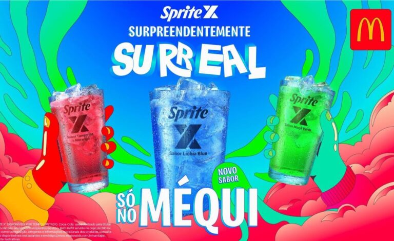 McDonald’s e Sprite lançam Sprite X Lichia Blue