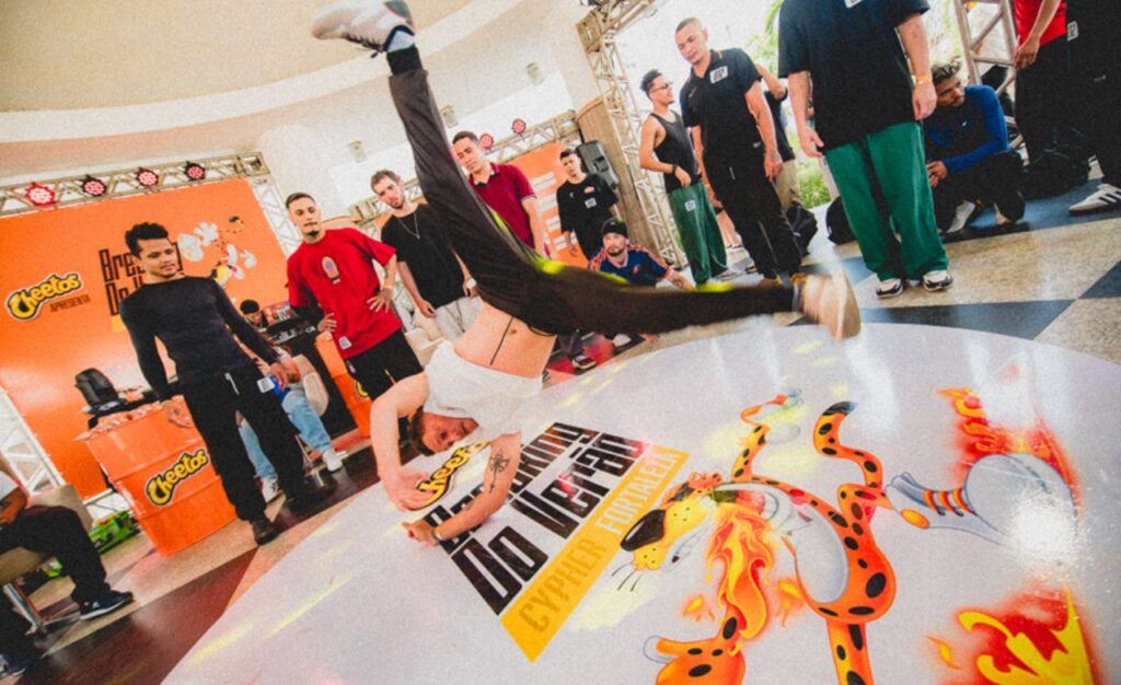 Cheetos no Breaking do Verão