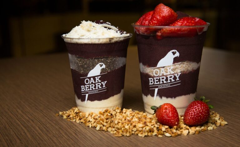 Oakberry marca presença no SLS Super Crown 2024 e leva bowls e smoothies para a galera