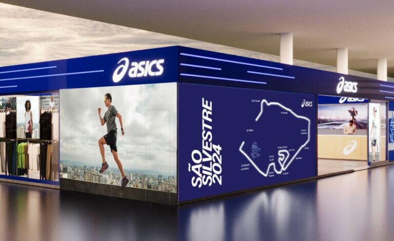 ASICS estreia pop-up store exclusiva na Expo da Corrida Internacional São Silvestre