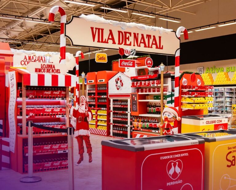 Dot. Promo cria Vila de Natal encantadora para Coca-Cola, Sadia e Perdigão