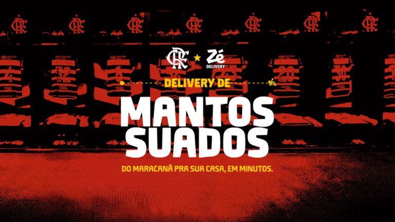 Zé Delivery presenteia torcedor com camisas usadas do Flamengo em ação inédita