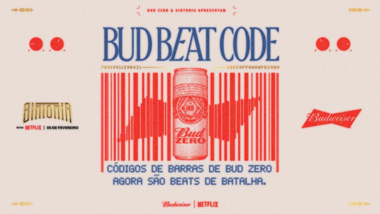 Budweiser transforma códigos de barras em batidas de rap com a ação Beat Code