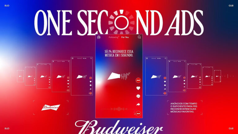 Budweiser desafia fãs a adivinharem músicas icônicas em 1 segundo com “One Second Ads”