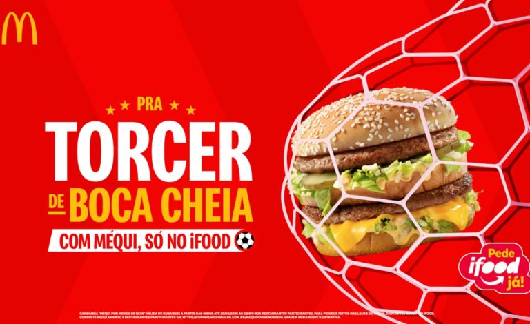 Méqui e iFood firmam parceria para oferecer promoções durante campeonatos brasileiros