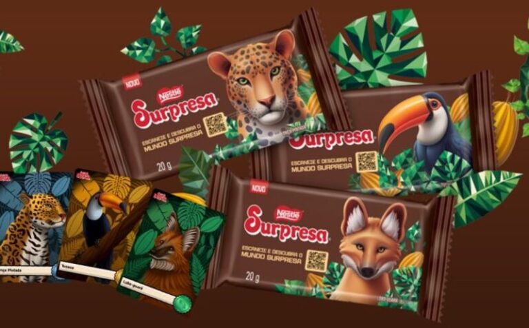 Nestlé relança icônico Chocolate Surpresa com foco em sustentabilidade e experiências digitais