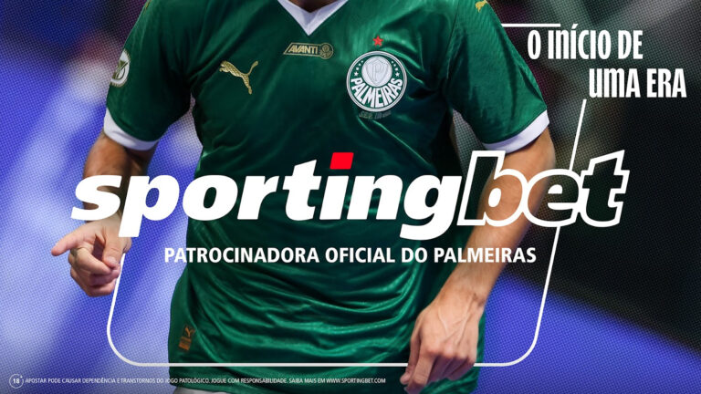 Palmeiras anuncia Sportingbet como nova patrocinadora máster