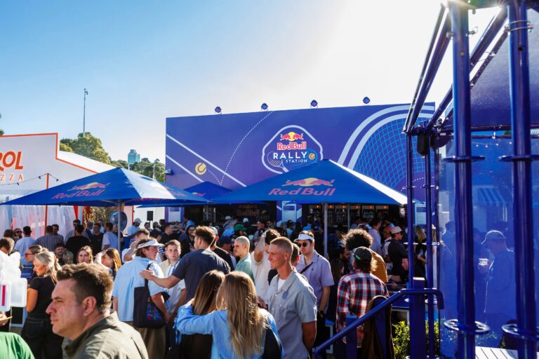 Red Bull Rally agita o Australian Open com série de  ativações