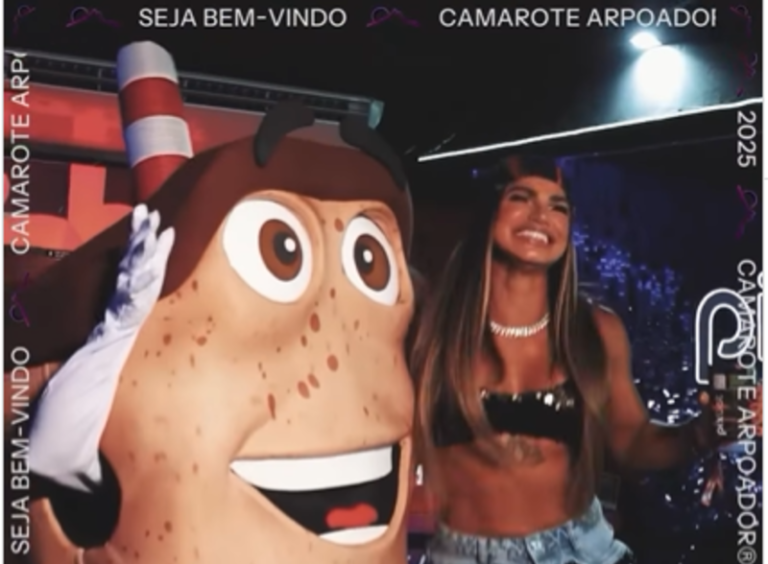 Bob's marca presença no Carnaval com patrocínio e ativações no Camarote Arpoador