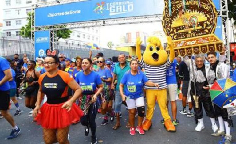 Esportes da Sorte é patrocinadora da 2ª edição da Corrida do Galo da Madrugada